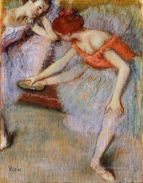 Edgar Degas Painting - dancers 1895 Edgar Degas